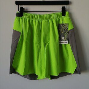 NWT LULULEMON SEAWHEEZE ABTH Green Grey Surge Shorts 6" LL Men's Medium Rare